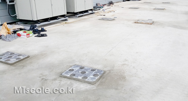 16m, Base Plate(8 Point) 설치